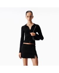 Alexander Wang - Knit Long Sleeve Polo - Lyst