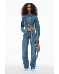 Alexander Wang - Denim Trucker Jacket - Lyst