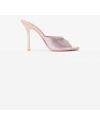 Alexander Wang - Cher 105Mm Crystal Hotfix Mule - Lyst