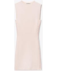 Alexander Wang - Debossed Logo Mini Dress - Lyst