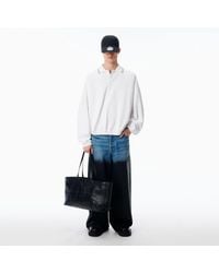 Alexander Wang - Surge Leather Coated Jean - Lyst