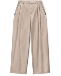 Alexander Wang - Side Zip Mid Rise Tailored Pant - Lyst