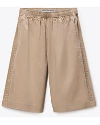 Alexander Wang - Perforated Logo Mid-Rise Short - Lyst
