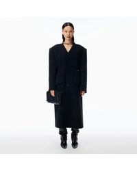 Alexander Wang - Collarless Coat - Lyst