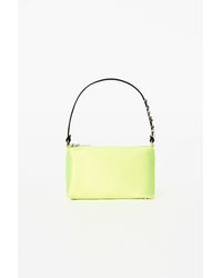 alexander wang heiress satin pouch