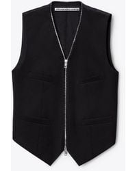 Alexander Wang - Zipper Tailored Vest - Lyst