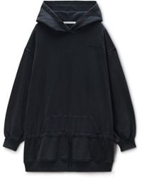 Alexander Wang - Dropped Waist Hoodie Dress - Lyst