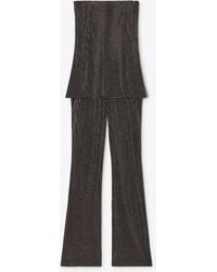 Alexander Wang - Crystal Hotfix Strapless Corset Jumpsuit - Lyst
