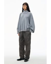 Alexander Wang - Articulated Track Pant In Crisp Nylon - Lyst