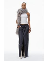 Alexander Wang - Skirt With Logo - Lyst