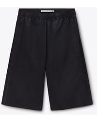 Alexander Wang - Perforated Logo Mid-Rise Short - Lyst