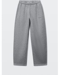 Alexander Wang - Crystal Hotfix Mid-Rise Relaxed Sweatpant - Lyst