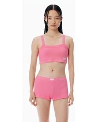 Alexander Wang - Waffle-Knit Cami Tank - Lyst