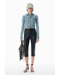 Alexander Wang - Bleach Blue Trucker Jacket - Lyst