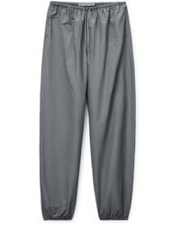 Alexander Wang - Crystal Hotfix Drawcord Mid Rise Track Pant - Lyst