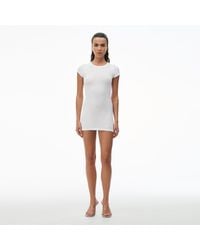 Alexander Wang - Short Sleeve Loungewear Dress - Lyst