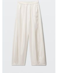 Alexander Wang - Silk Mid-Rise Track Pant - Lyst