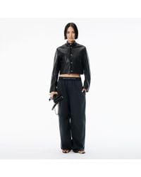 Alexander Wang - Logo Elastic Mid-Rise Pant - Lyst