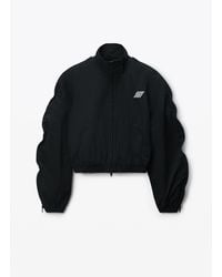 オーバーサイズ☆【alexanderwang】Boxy Moto ジャケット Oversized Boxy Moto Jacket in GREY | alexanderwang®