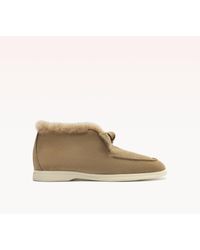 Alexandre Birman - Clarita Shearling Slip On Bootie - Lyst