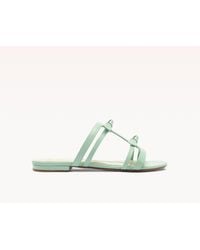 Alexandre Birman - Slim Clarita Cage Flat Mint - Lyst