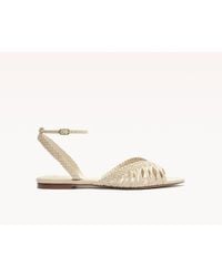 Alexandre Birman - Agatha Flat Creamy - Lyst