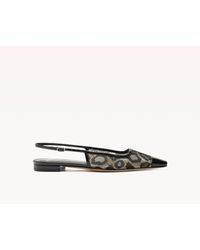 Alexandre Birman - Olivia Flat Slingback Animal Print - Lyst