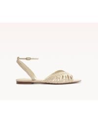 Alexandre Birman - Agatha Flat Creamy - Lyst