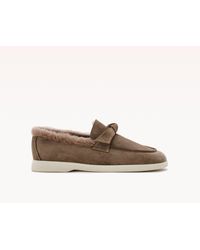 Alexandre Birman - Clarita Shearling Slip On - Lyst