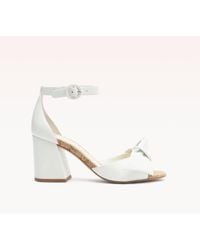 Alexandre Birman - Maxi Clarita Flare 75 White - Lyst