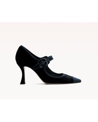 Alexandre Birman - Jada 85 Blu Notte Pump - Lyst