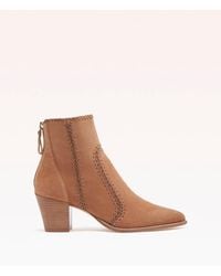 Alexandre Birman - Benta Bootie 60 Suede Beige - Lyst