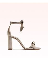 Alexandre Birman - Clarita Block 90 Metallic - Lyst