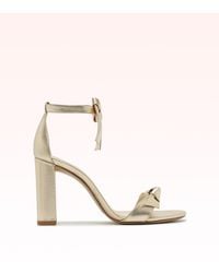 Alexandre Birman - Clarita Block 90 Metallic - Lyst