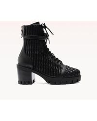 Alexandre Birman - Tresse Combat Bootie - Lyst