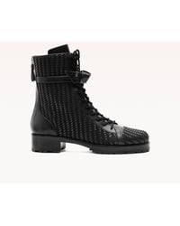 Alexandre Birman - Tresse Combat Bootie - Lyst