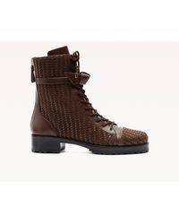 Alexandre Birman - Tresse Combat Bootie - Lyst