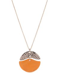 Alexis Bittar Hammered Metal Mobile Pendant Necklace - Multicolor