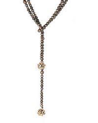 Alexis Bittar Sputnik Sphere Strand Necklace - Green