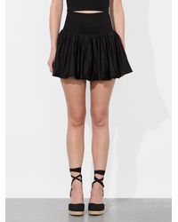 Alice + Olivia - Arden Drop Waist Mini Skirt - Lyst