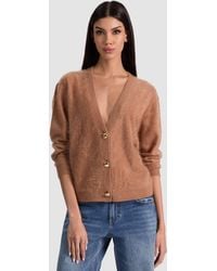 Alice + Olivia - Bradley Short Cardigan - Lyst
