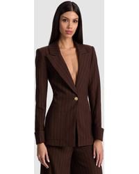 Alice + Olivia - Burns Fitted Blazer - Lyst