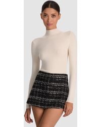 Alice + Olivia - Roberta Ribbed Turtleneck - Lyst