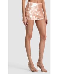 Alice + Olivia - Mace Paillette Mini Skort - Lyst