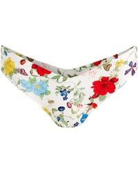 Alice + Olivia - A+O X Commando Classic Printed Thong - Lyst
