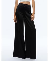 Alice + Olivia - Mame High Rise Wide Leg Pant - Lyst