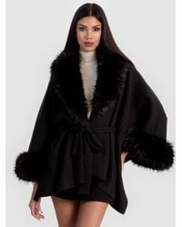 Alice + Olivia - Joanne Sweater Coat - Lyst