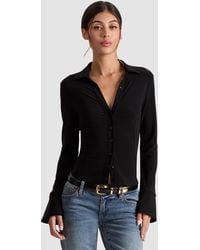 Alice + Olivia - Freya Fitted Top - Lyst