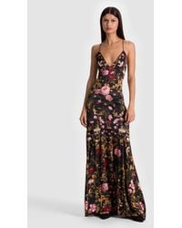 Alice + Olivia - Milta Mermaid Slip Dress - Lyst