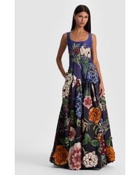 Alice + Olivia - Maxine Embellished Gown - Lyst